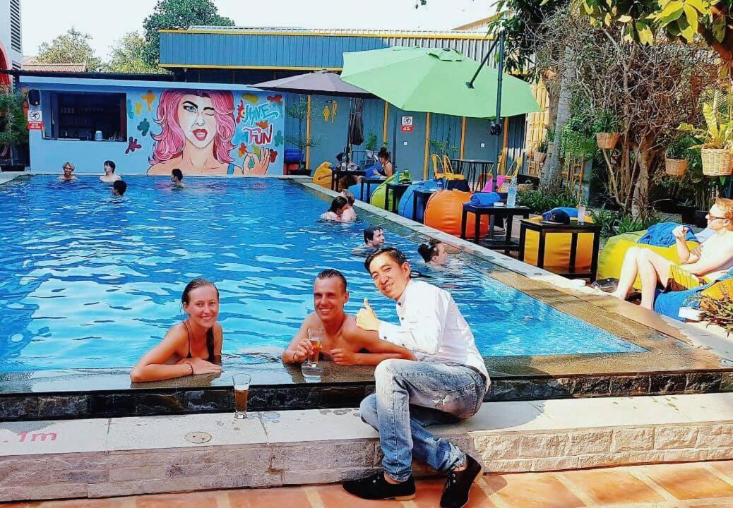 The Flex Hostel Siem Reap Exterior foto